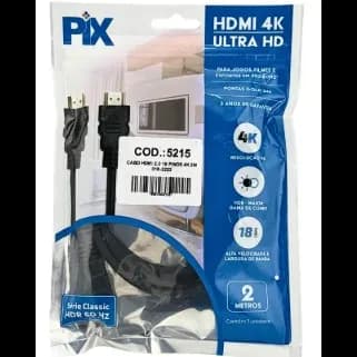 CABO HDMI 2.0 ULTRA HD 4K 2m